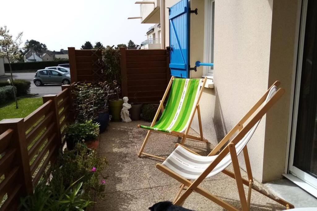 Appartement A Belz Proche De La Mer Exterior foto